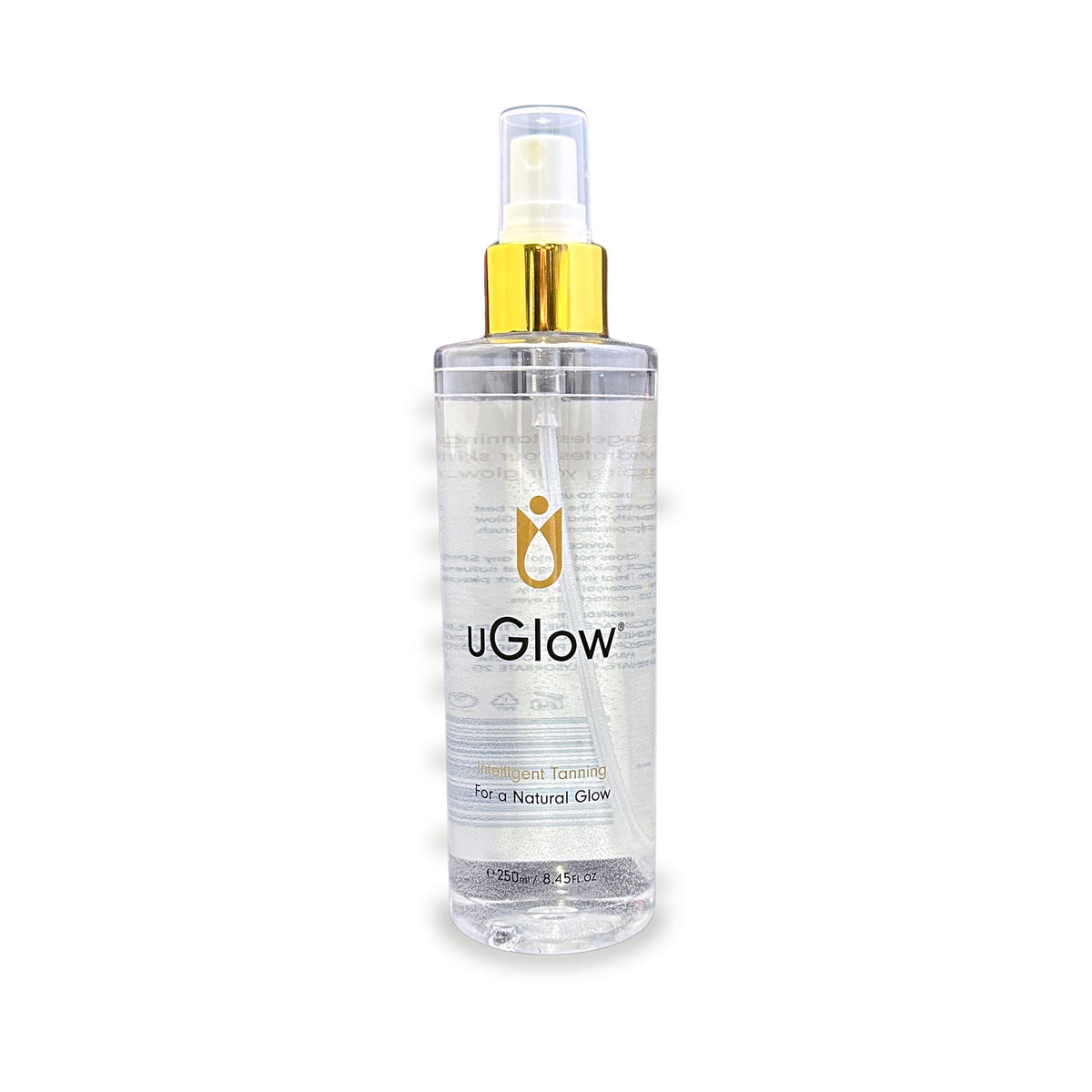 uGlow Tanning Water 250ml spray bottle
