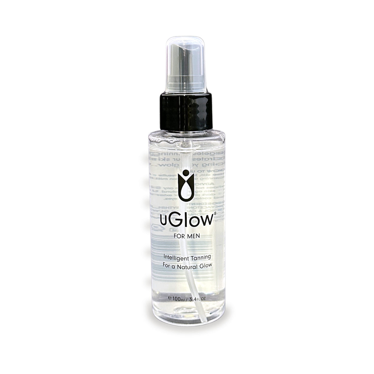 uGlow Tanning Water for Men 100ml spray bottle